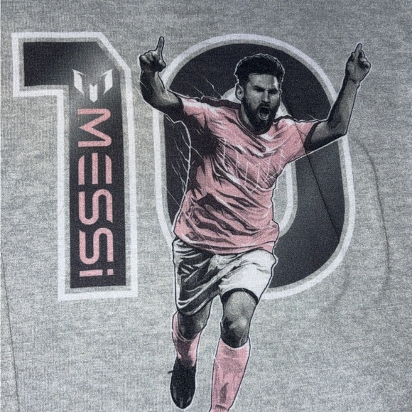Boys Messi Long-Sleeve Shirt (XS) - Picture 3 of 4